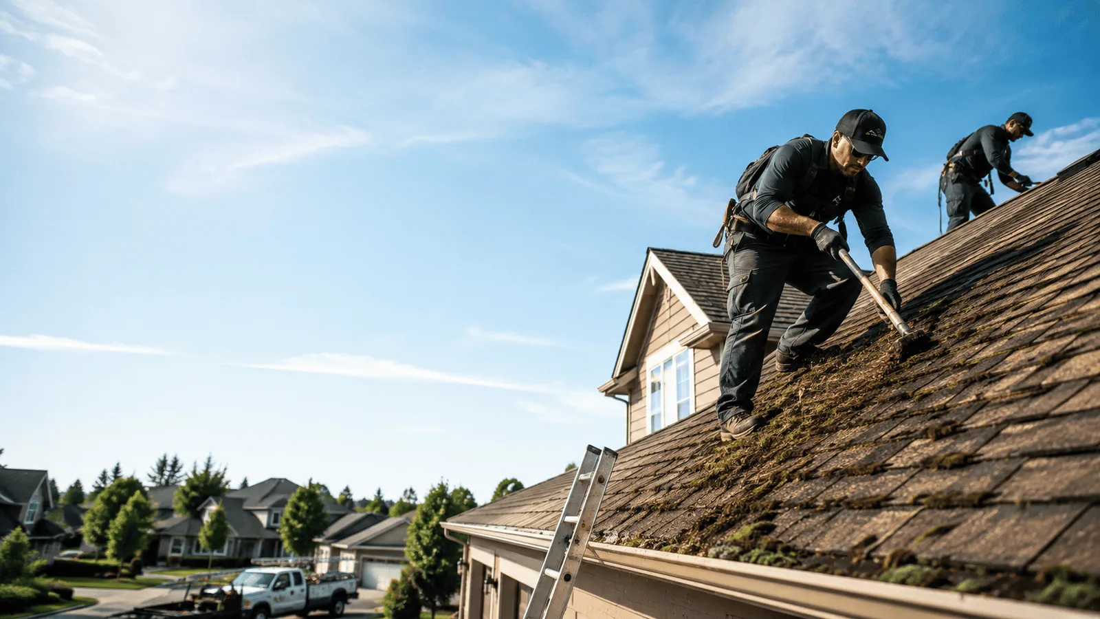 Roof Moss Removal in New Hampton, IA near me